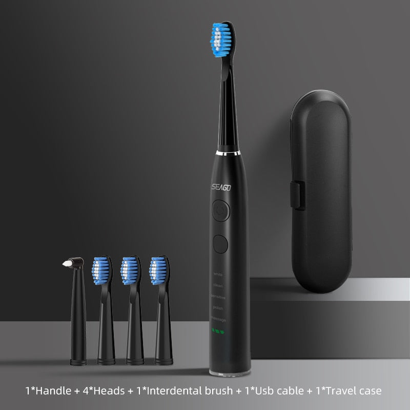 Electric Sonic Toothbrush -  USB Rechargeable