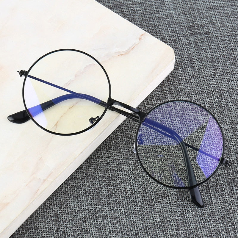Round Frame Blue Light Glasses